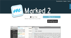 Desktop Screenshot of marked2app.com