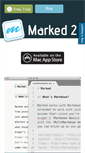 Mobile Screenshot of marked2app.com